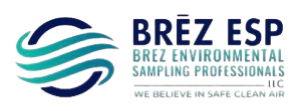 Brez Environmental Sampling Professionals logo